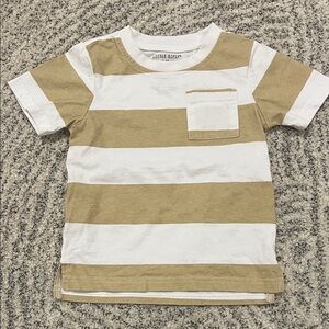 Little Bipsy - T- Shirt - White and Tan